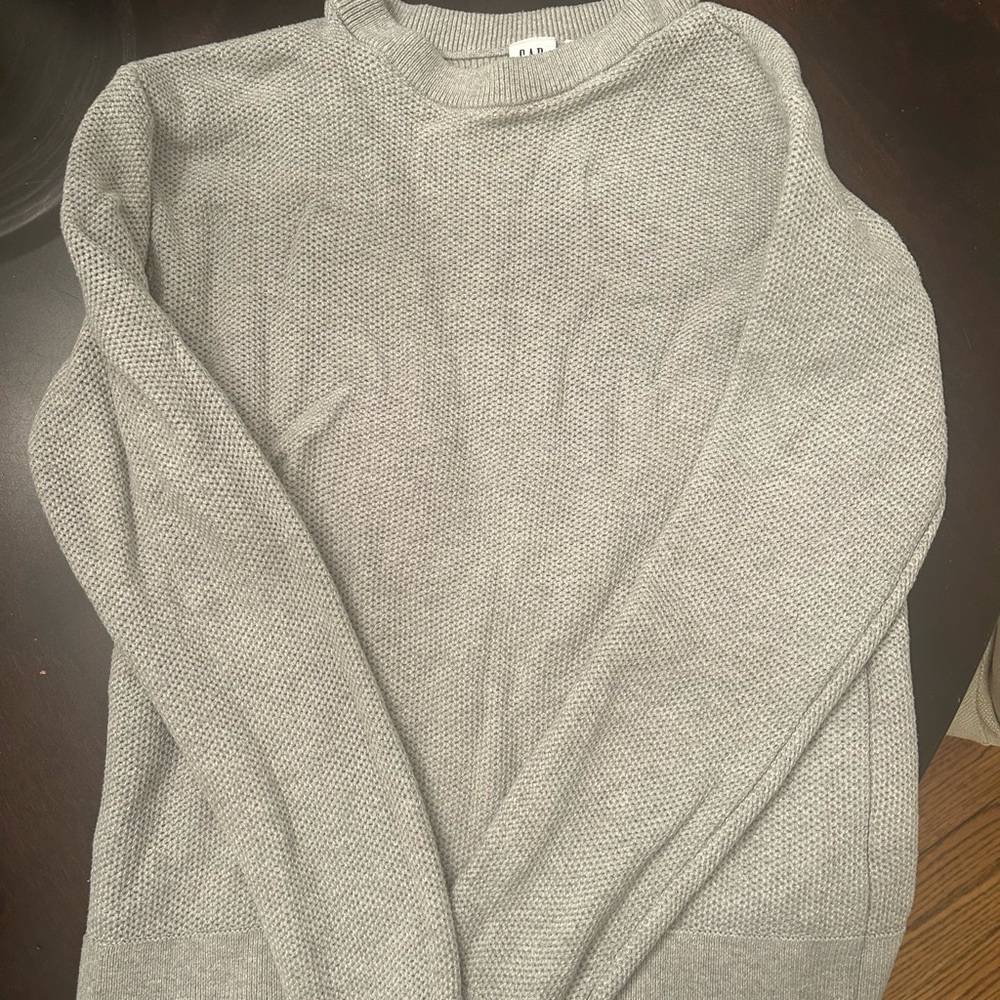 Gap boys Gray Knit Sweater